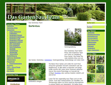 Tablet Screenshot of das-gartenbau-team.de